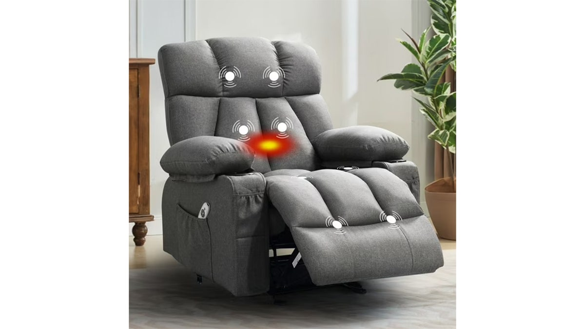 A more affordable massage chair that still has massagers and is heated. 