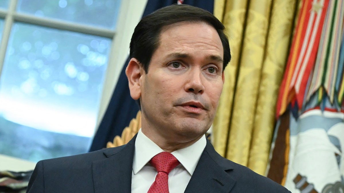 Marco Rubio in the Oval Office