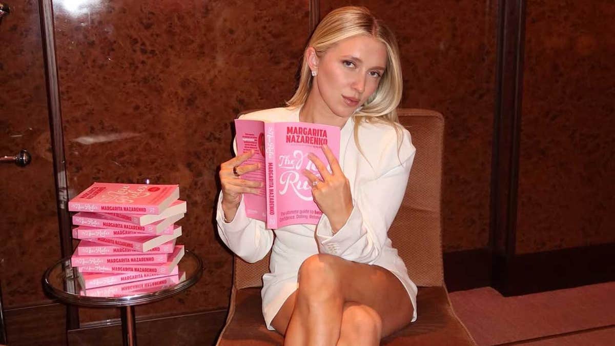 margarita-nazarenko-and-book Margarta Nazarenco's viral dating advice focuses on women's own cost