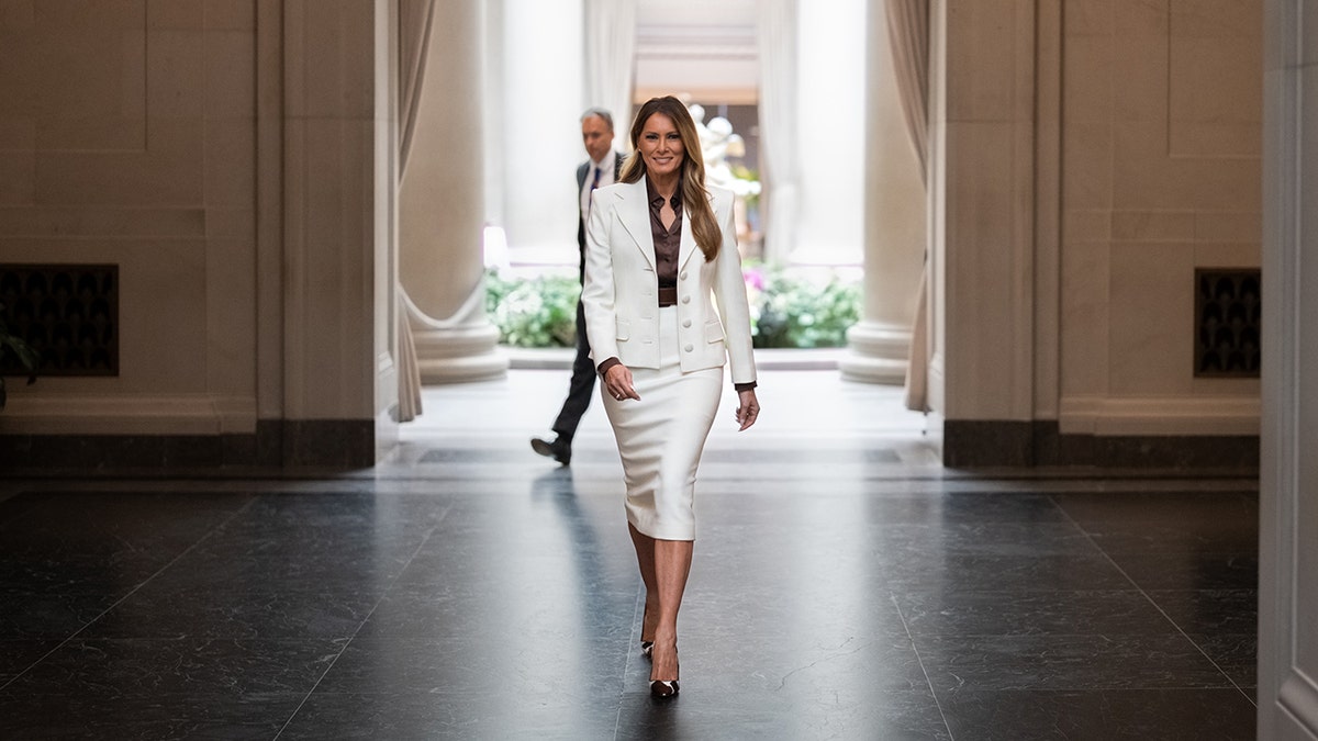First Lady Melania Trump Senate Spouses Luncheon