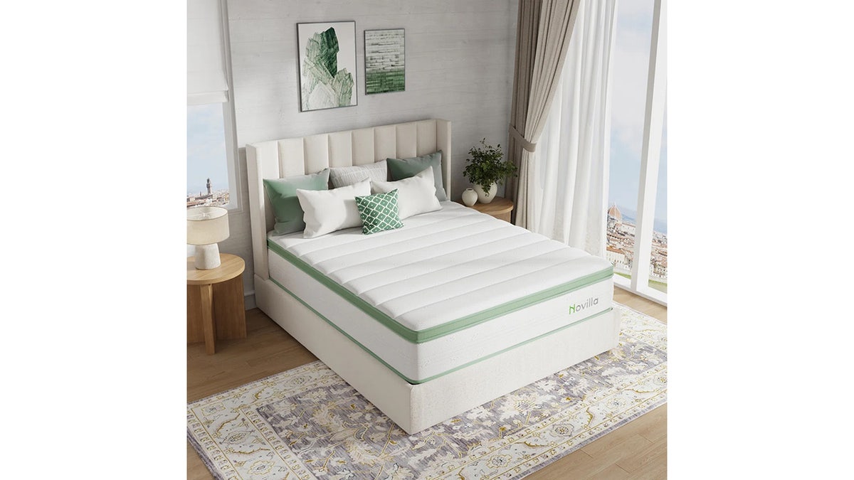Sleep more soundly with a medium hybrid mattress from Wayfair. 