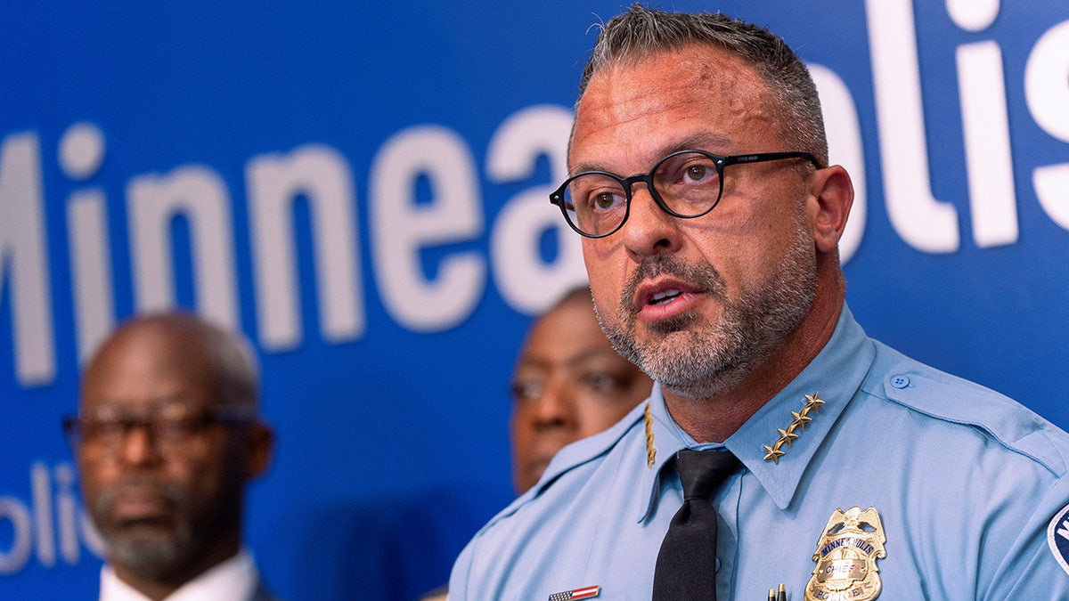 Minneapolis Police Chief Brian O'Hara speaks