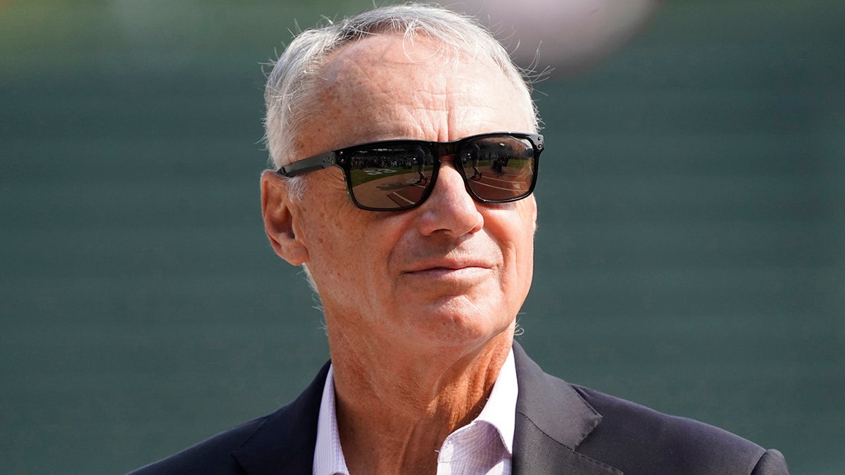Rob Manfred in Chicago