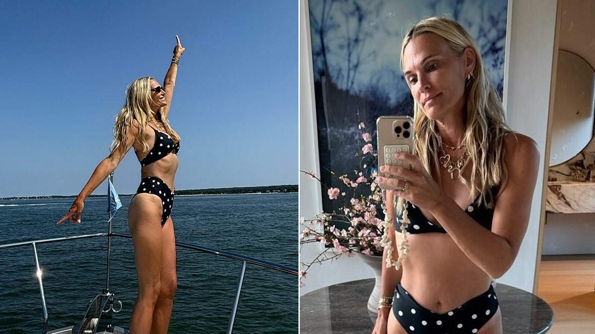 molly-sims-bikini-new Actress Molly Sims Posts Bikini Photo in Family Beach Day Relaxing
