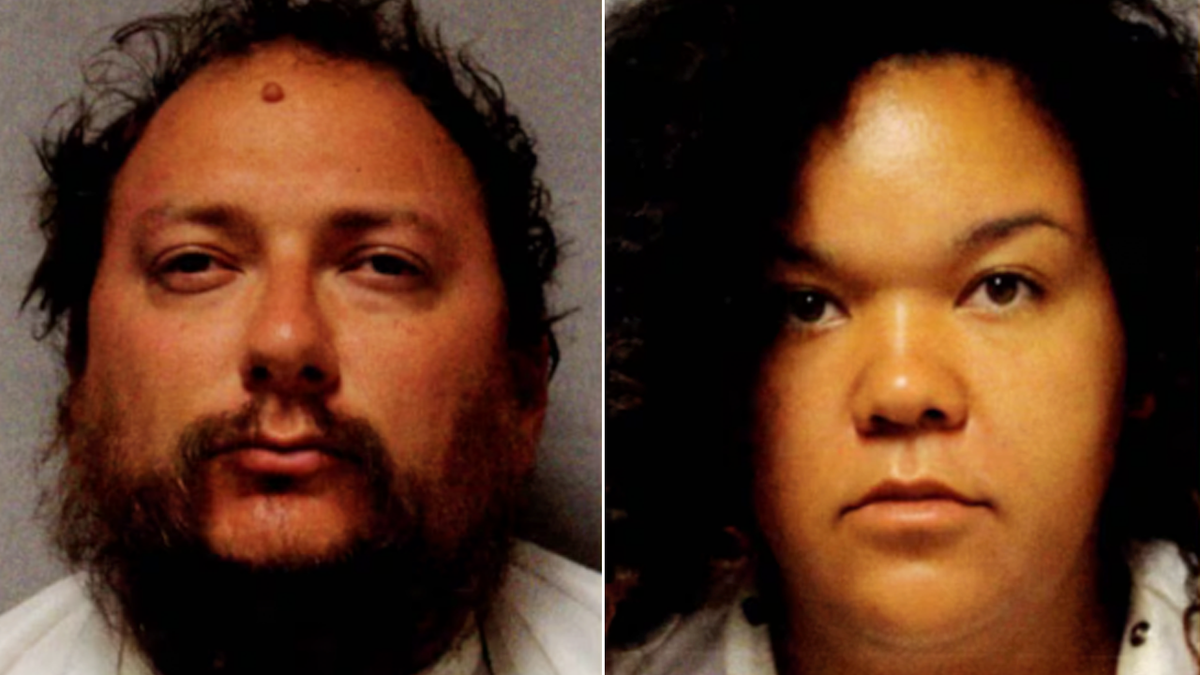 Richard Baptiste (L) and Anicia Woods (R)