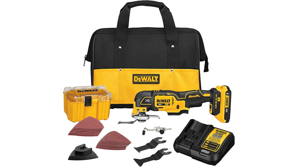 Multi-tools help you sand, cut, grind and more. 