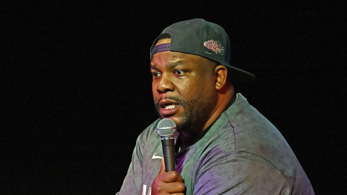 Nate Jackson during stand up special