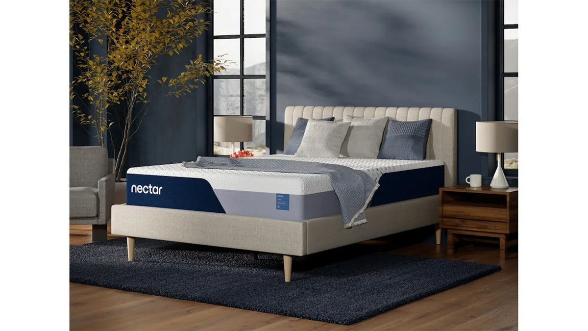 Get a pressure-relieving mattress made with more natural ingredients. 