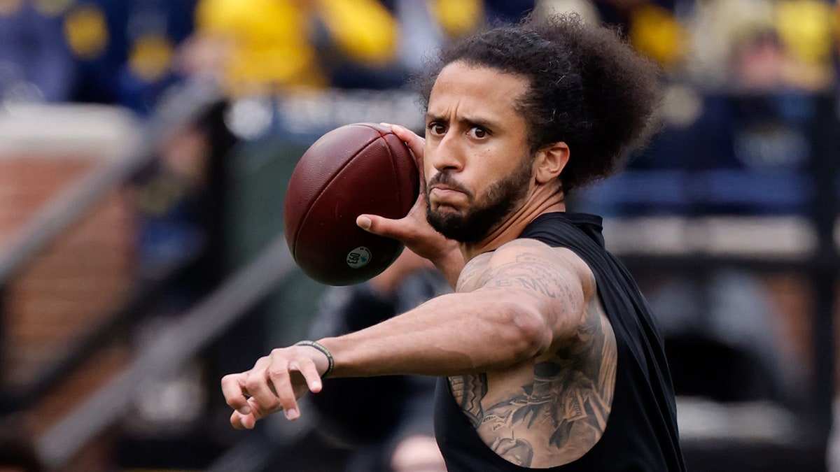 2022年在密歇根州的Colin Kaepernick