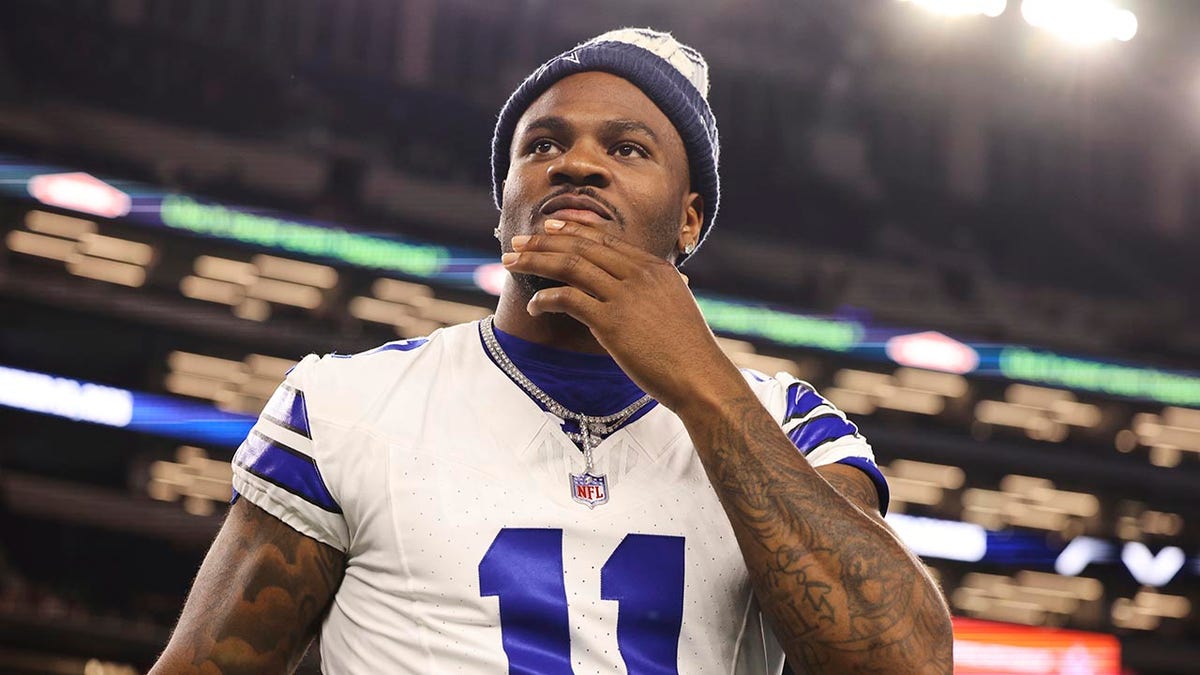 Micah Parsons looks on