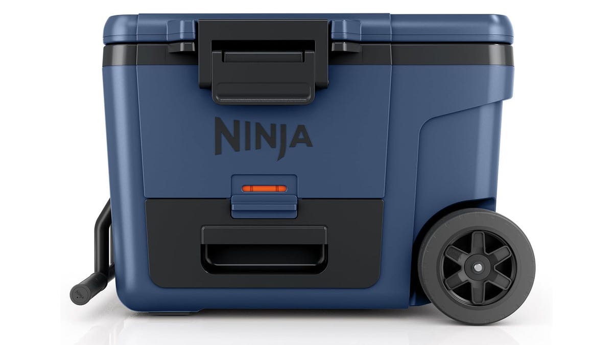 This large cooler can hold up to 68 cans.