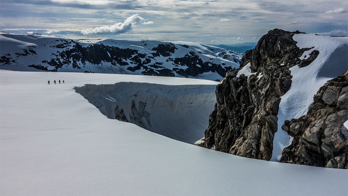 Glacier at Folgefonna National Park