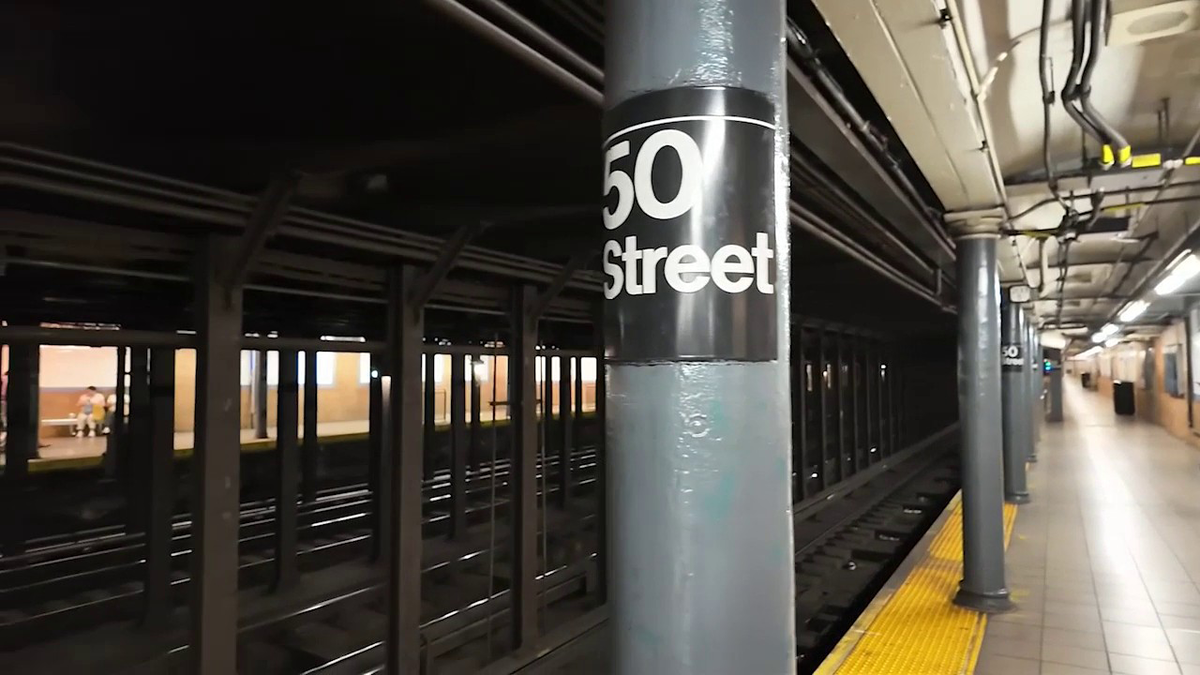 A man in New York City was pushed onto the train tracks