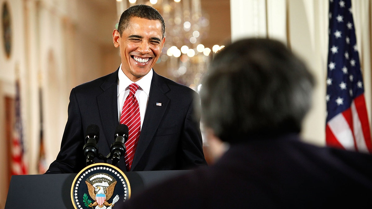Mark Knoller questions Barack Obama