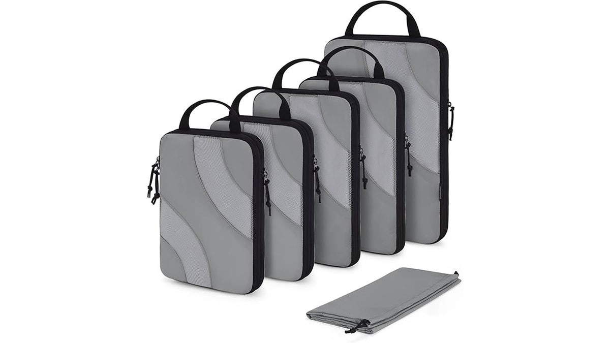 Keep your belongings neat and organized with these packing cubes.