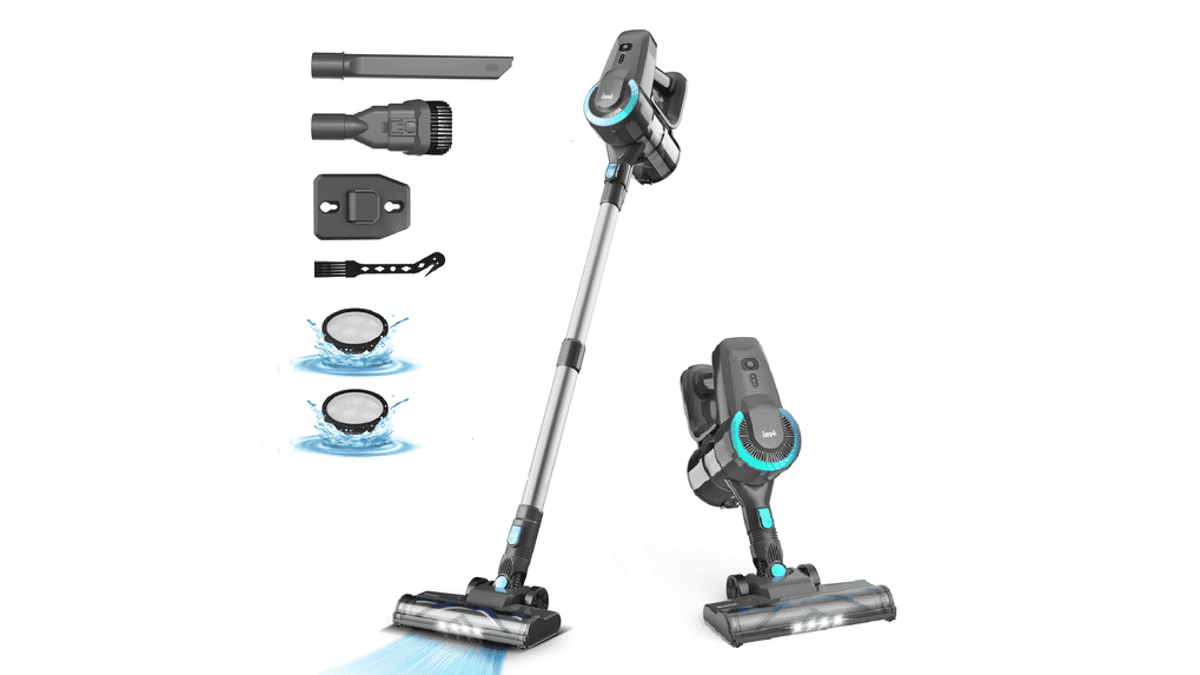 A cordless stick vacuum makes it easier to keep up with daily or weekly vacuuming.