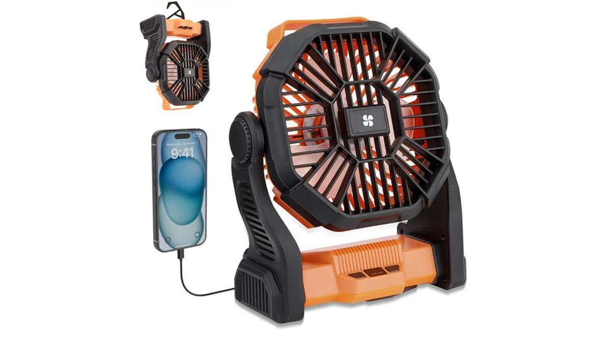 Charge your phone while you cool off.