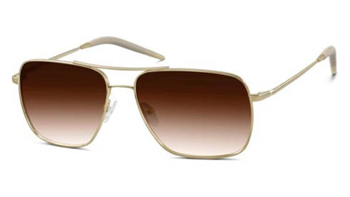 An affordable aviator-style pair of sunglasses.?