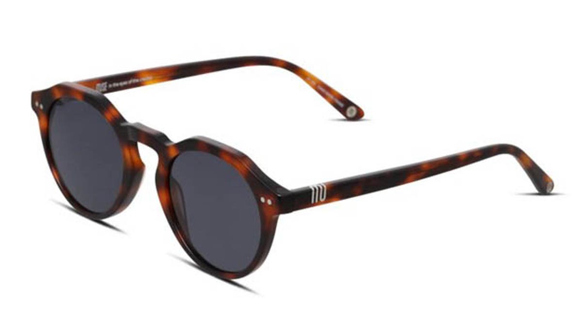 These sunglasses come in a fun geometrical shape.?