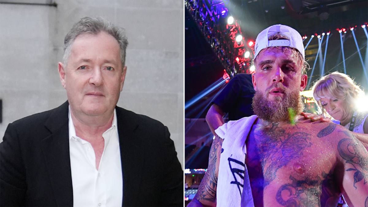 Piers Morgan and Jake Paul