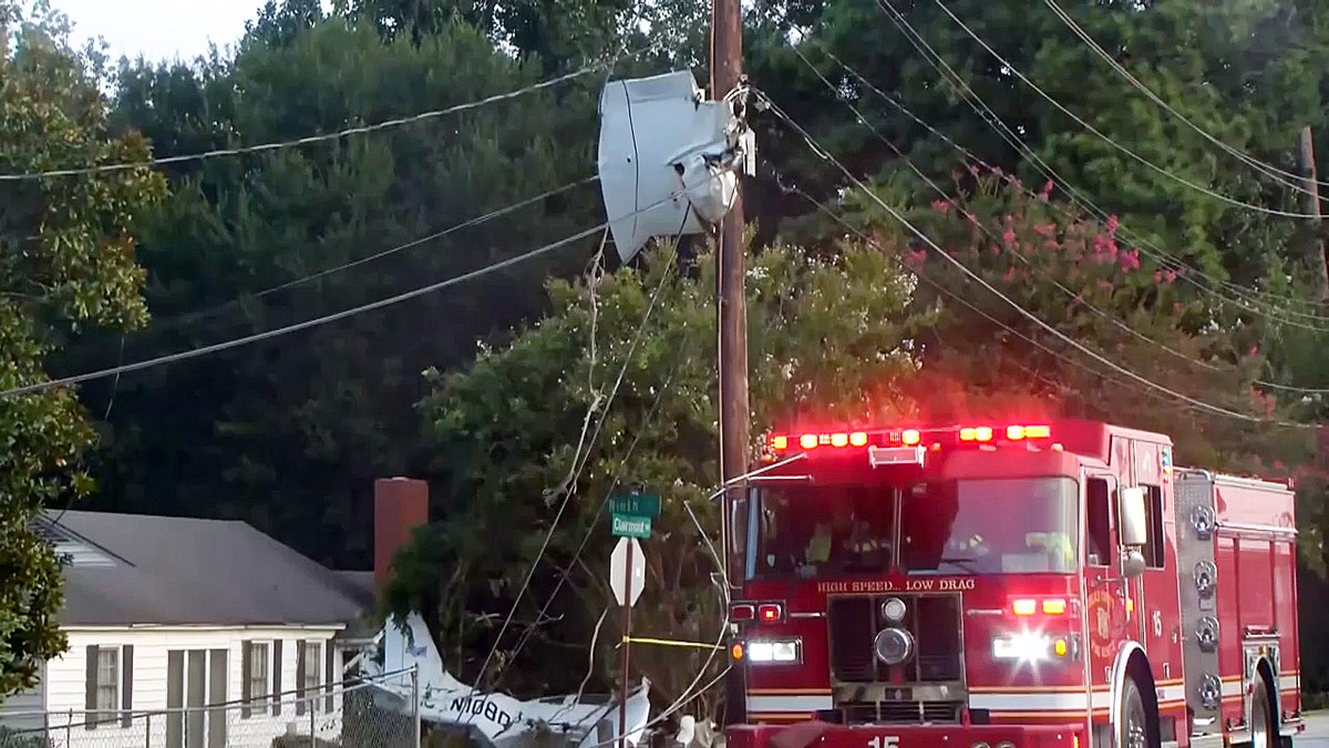 plane parts in power line