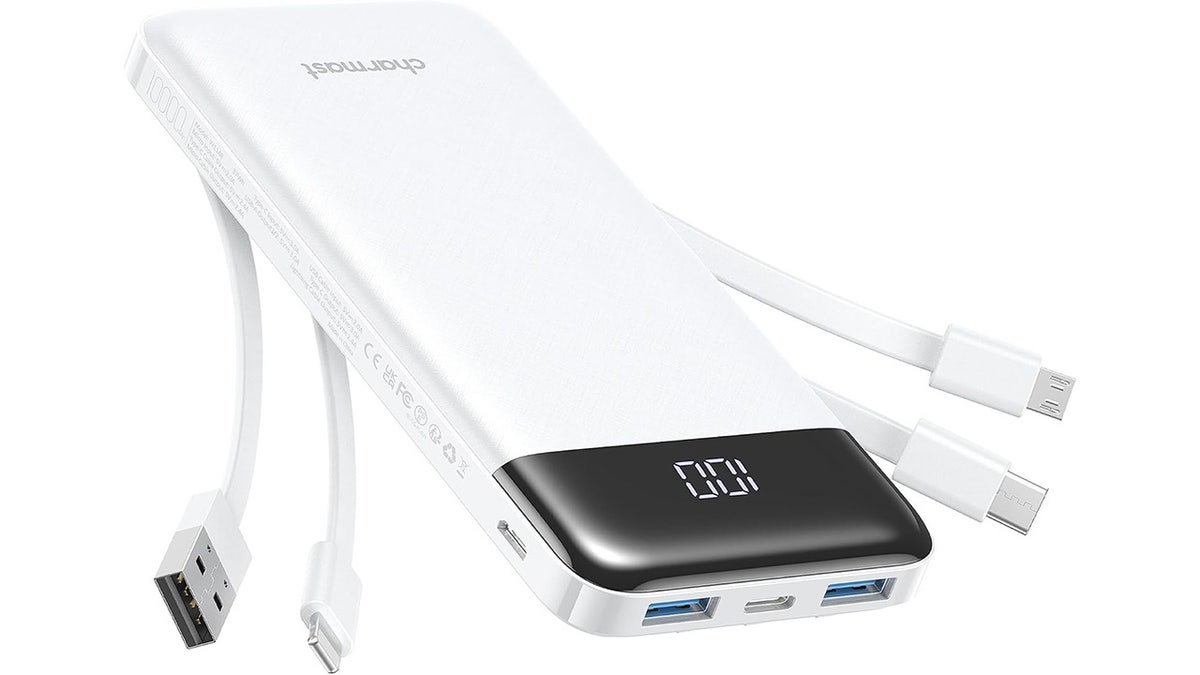 A light and slim charger perfect for travel.
