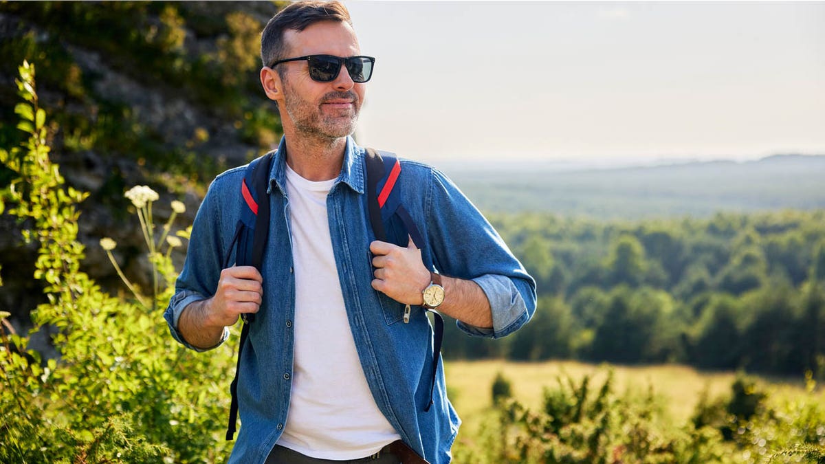 Protect your eyes from harmful UV rays with a good pair of sunglasses.?