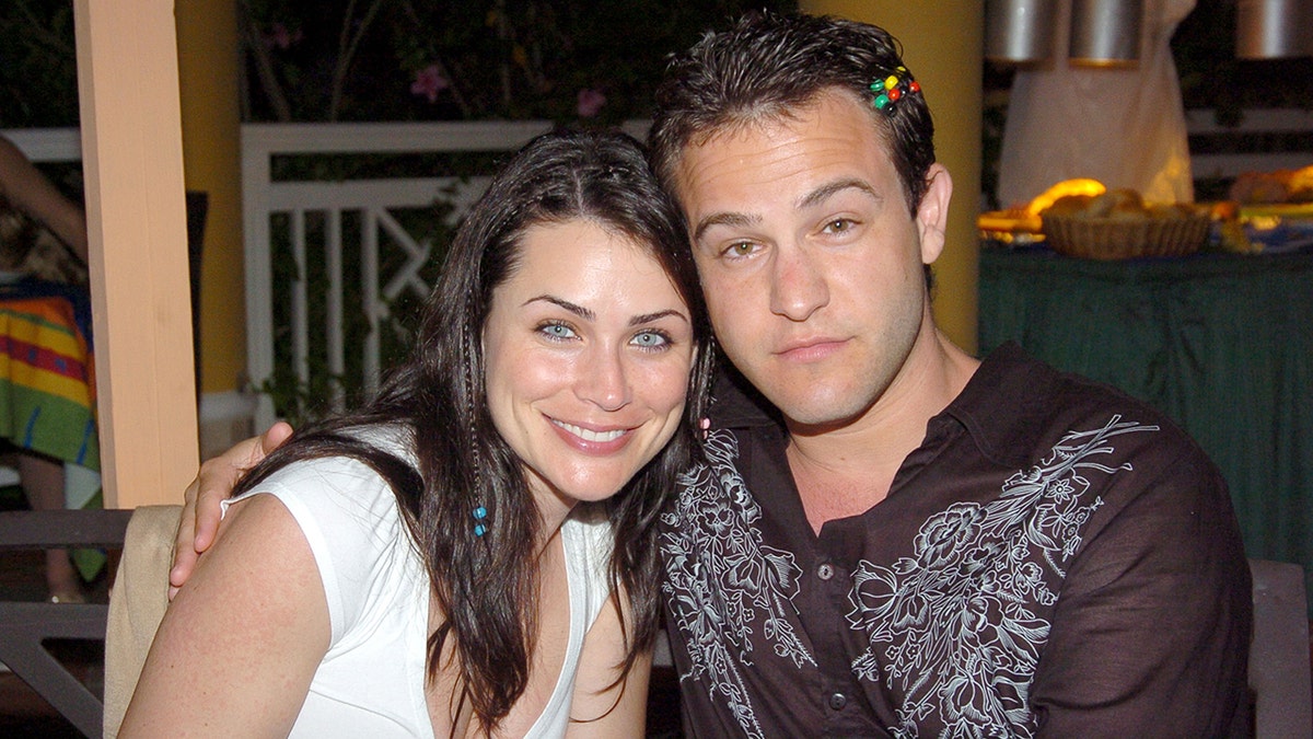 Rena Sofer and her husband, Sanford Bookstaver, during mother's day weekend.