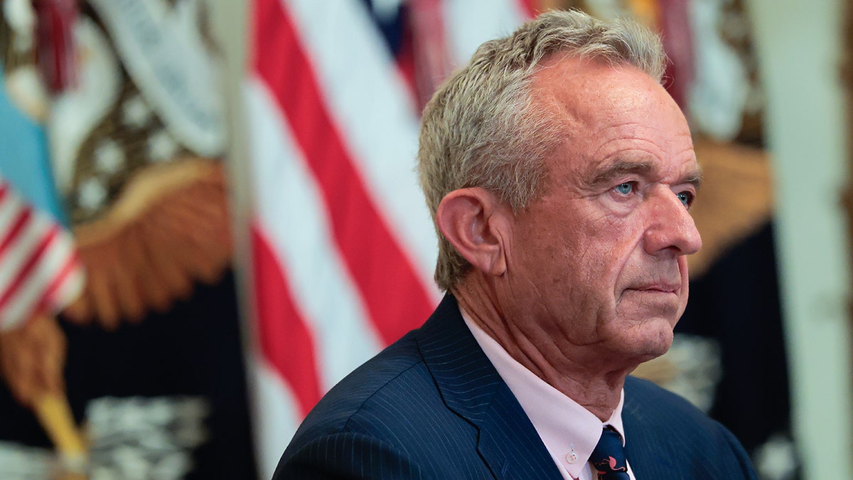RFK Jr. meets in the East Room of the White House
