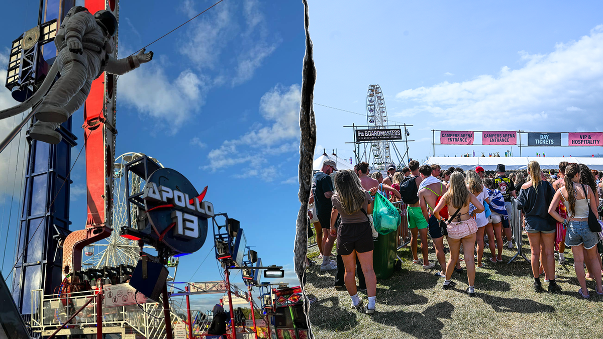 ride-stalls-at-popular-music-festival Apollo 13 Ride Traps Festworks on the Side of the BordMasters Event