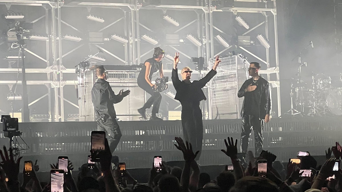 RÜFÜS band members include Tyrone Lindqvist, Jon George and James Hunt.