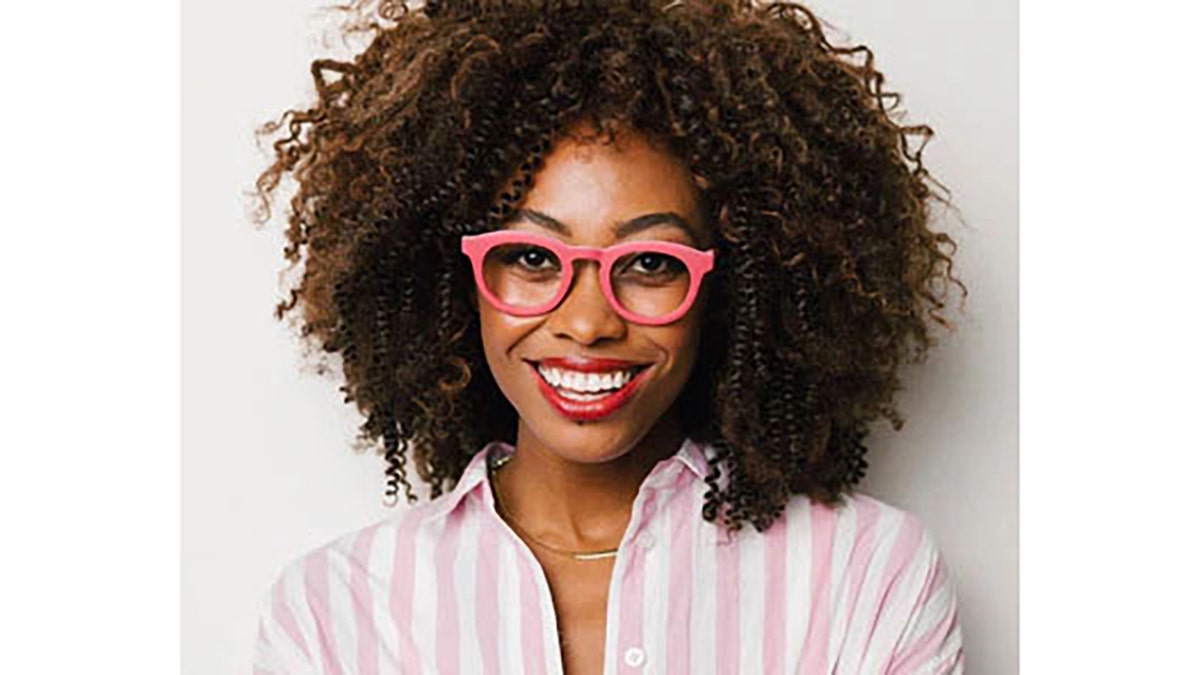 Make a bold statement in these pink frames.