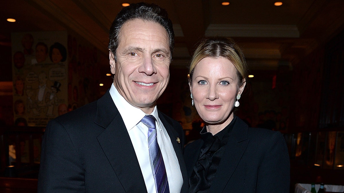 Sandra Lee and Andrew Cuomo at a benefit.