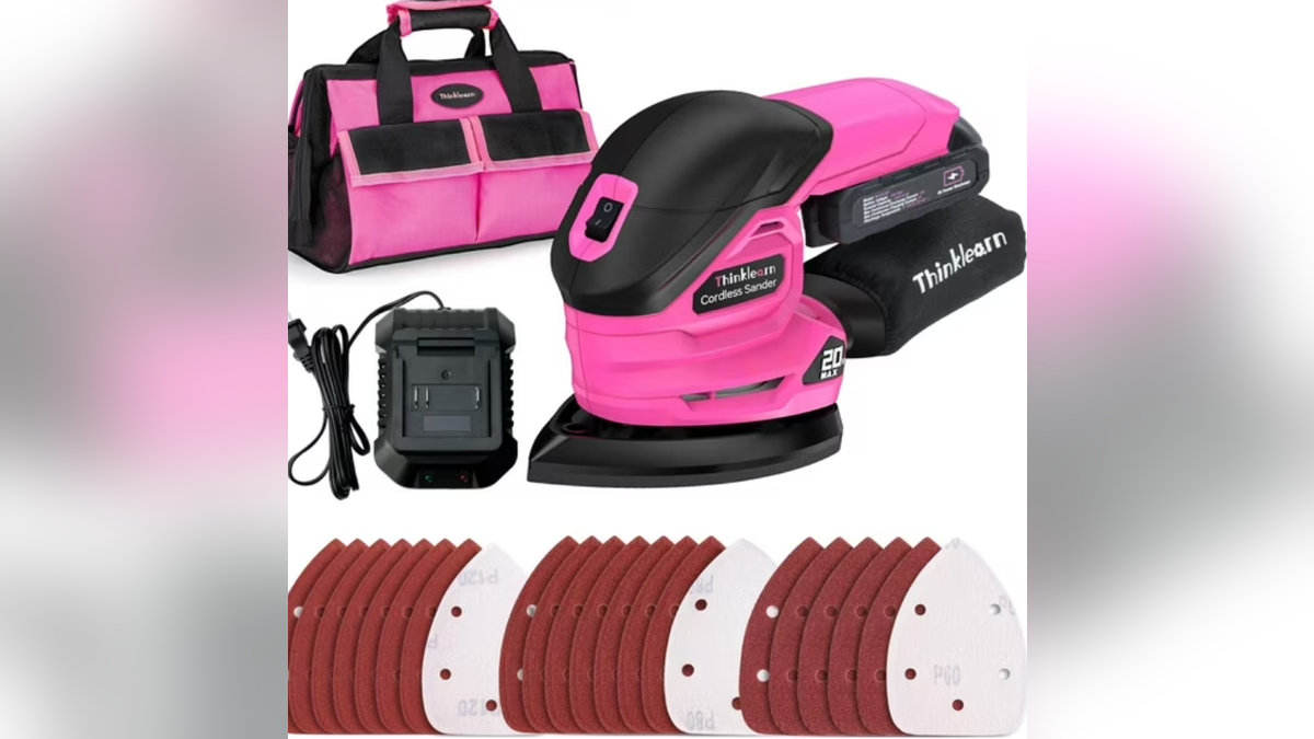 This sander is perfect for small DIY projects.