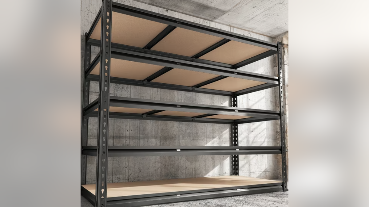 Add storage to your garage, shed or basement.