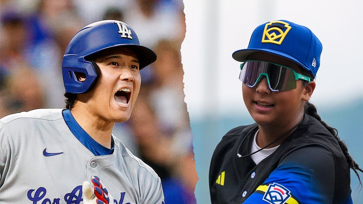 Shohei Ohtani and Little Leaguer Monica Arcuri