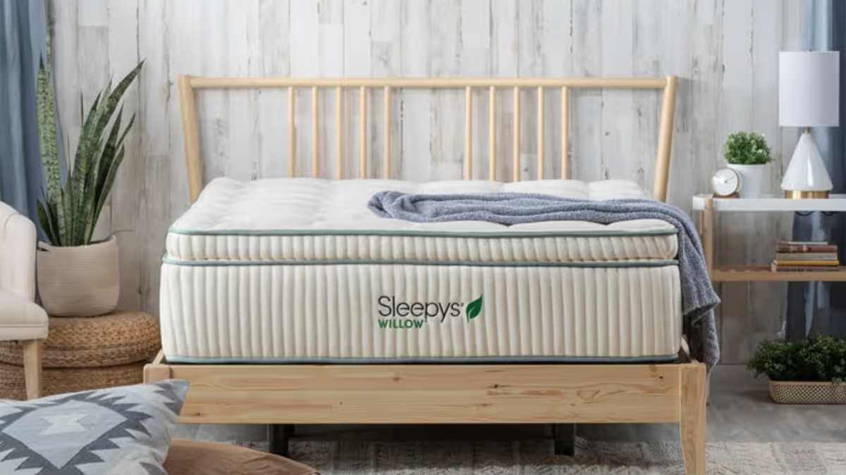 The Eurotop adds extra cushion to this mattress. 