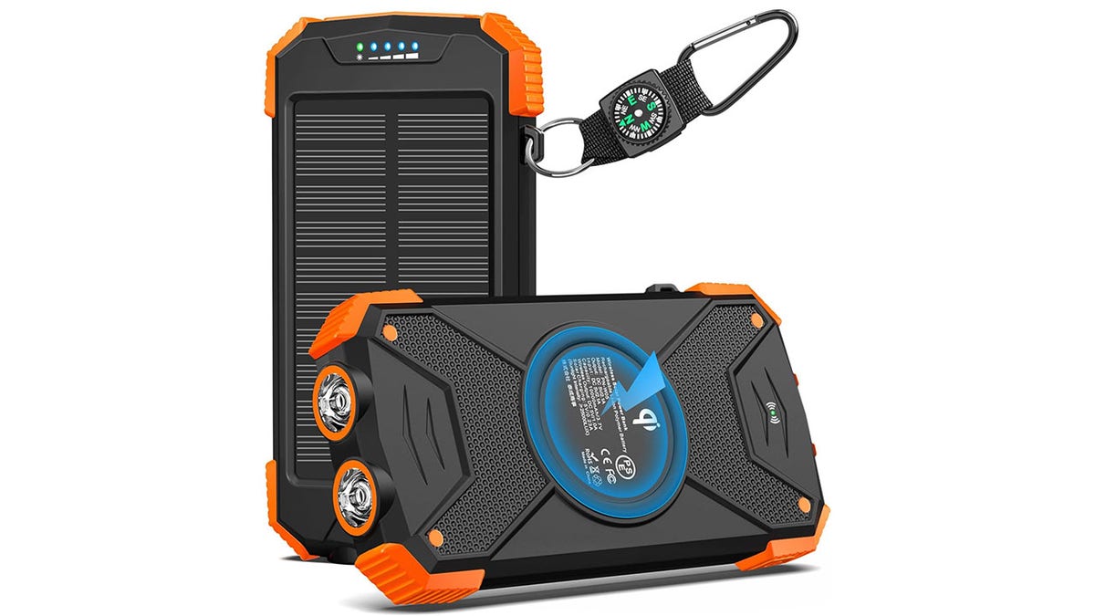 This rugged and<strong> </strong>multi-functional power bank is perfect for outdoor adventures.