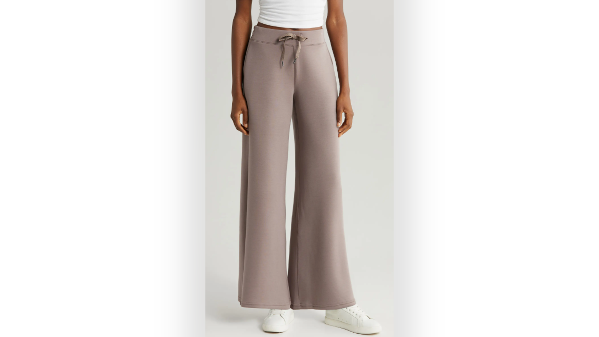 Look chic but travel comfortably in these pants.