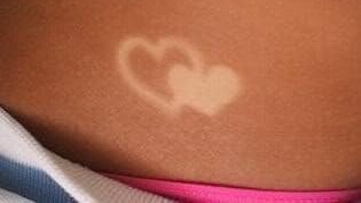 Suntan tattoo - Amazon
