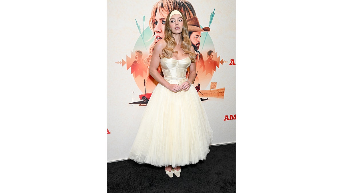 Sydney Sweeney walks the Americana red carpet