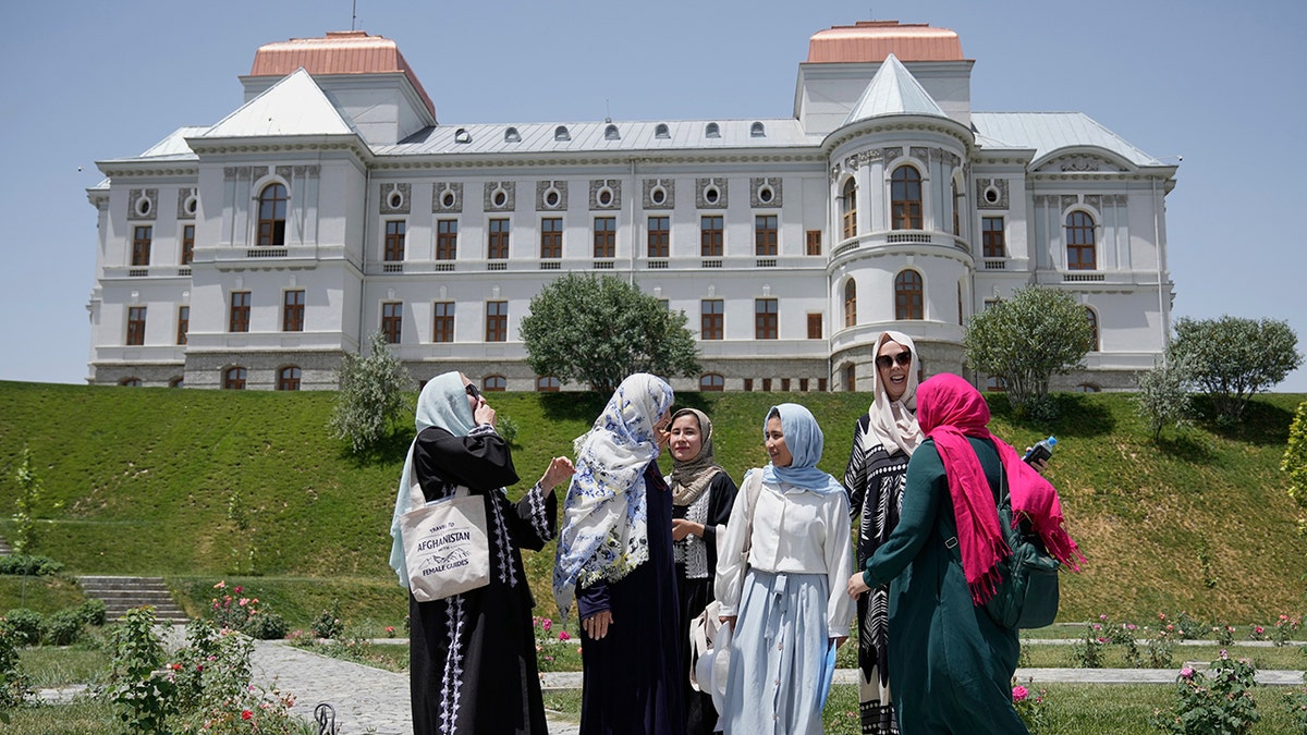 taliban promotes tourism as all female group travels to afghanistan