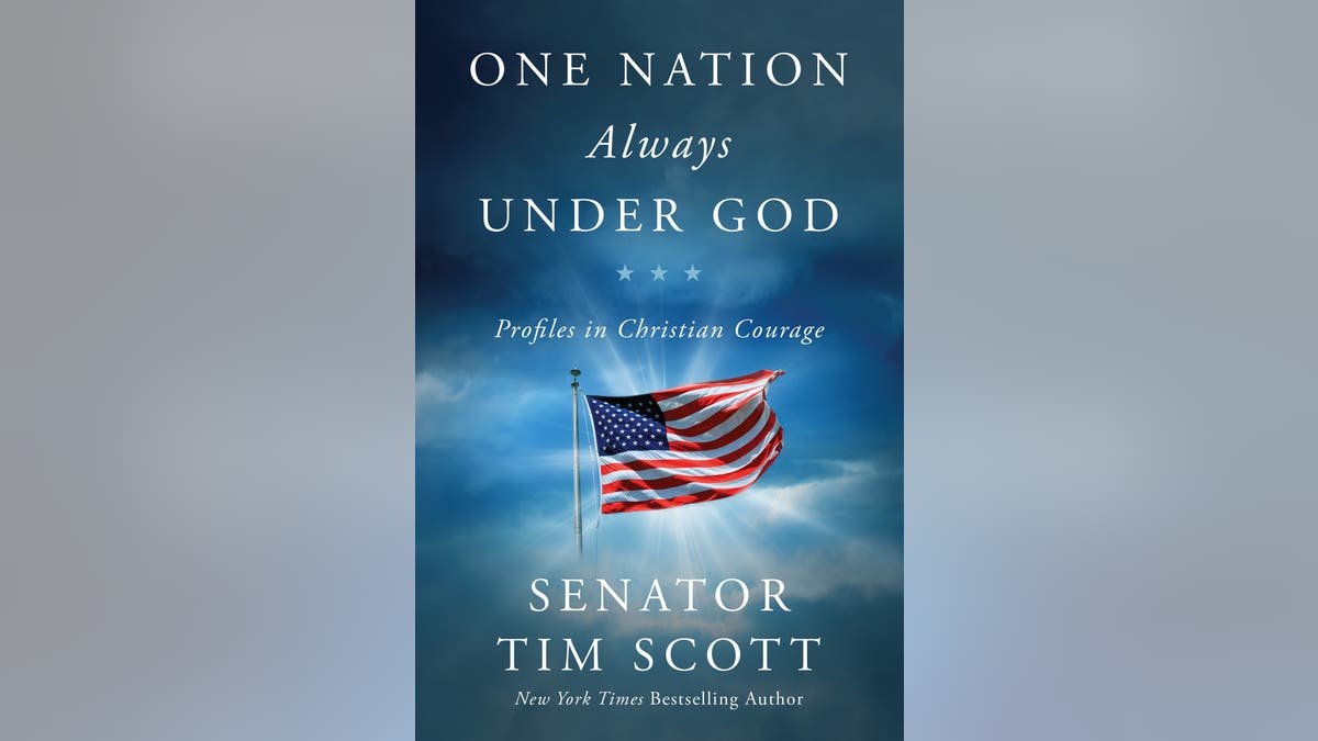 The book cover for South Carolina Republican Tim Scott's new book, 