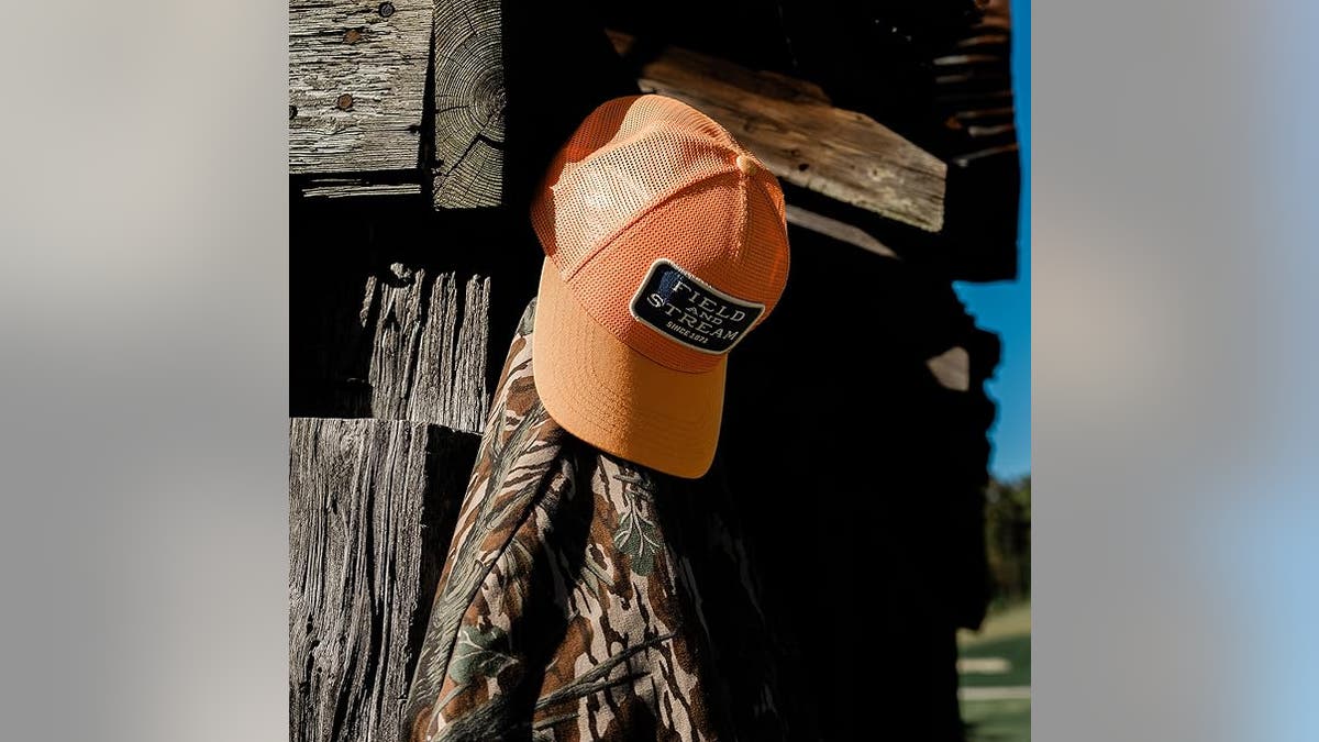 This hat comes with a snap-back closure for adjustable sizing.