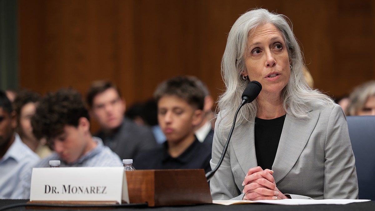 Susan Monarez testifying