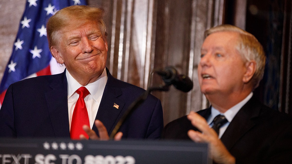 Donald Trump and Sen. Lindsey Graham