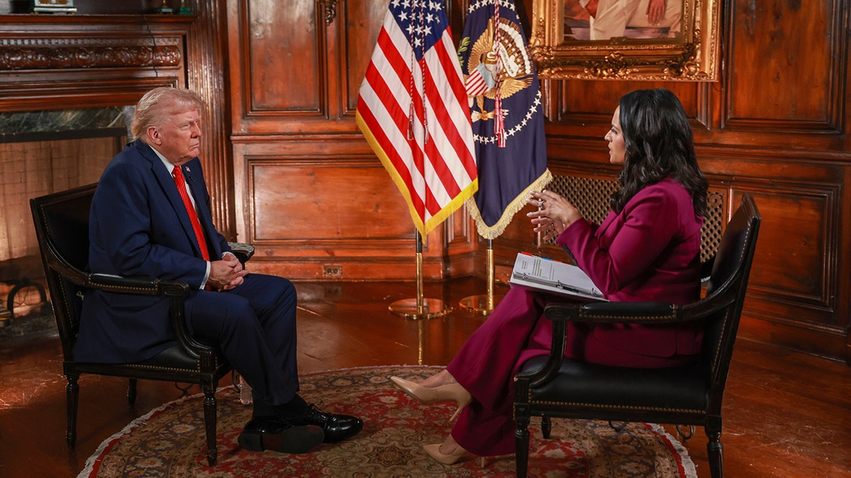Trump sat down to interview Welk