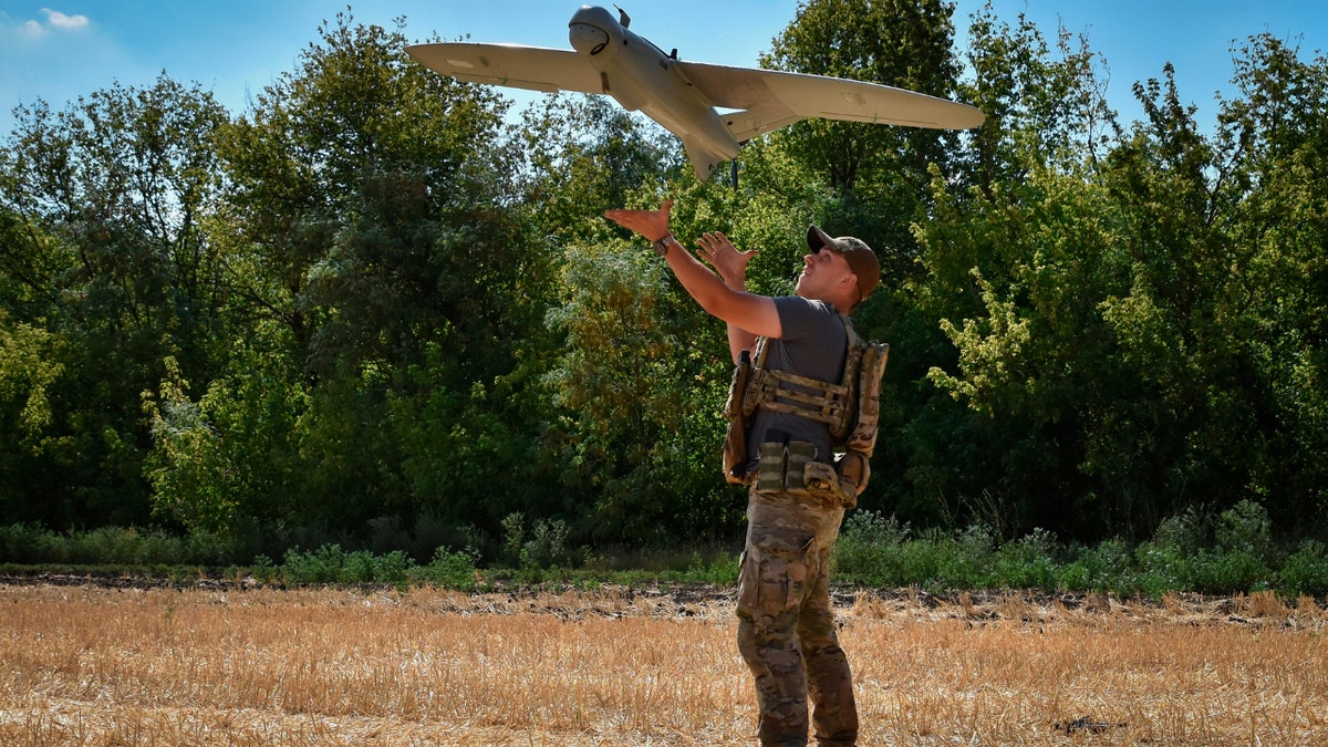 Ukrainian Drone Launch