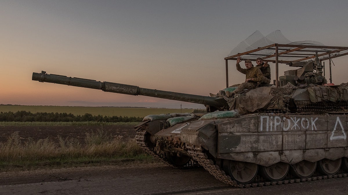 Ukrainian tank