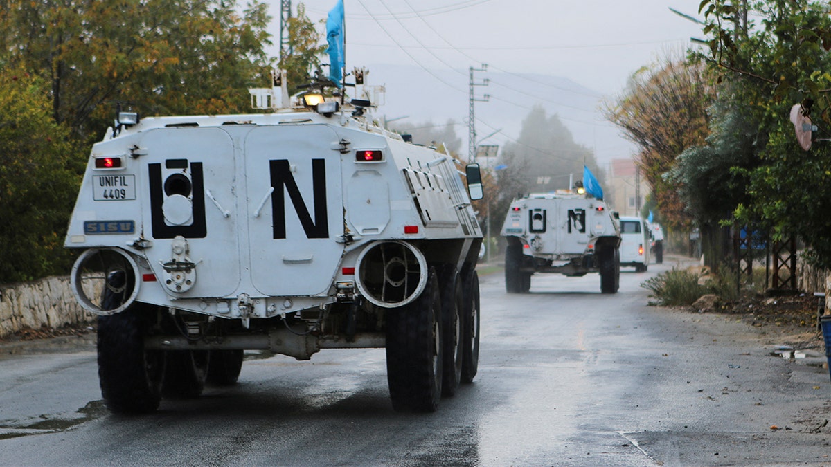 UNIFIL vehicles
